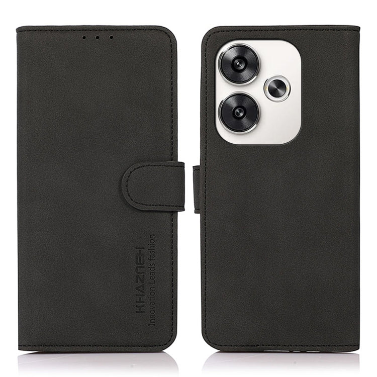 KHAZNEH Matte Texture Leather Phone Case, For Xiaomi Poco F6 / Redmi Turbo 3, For Xiaomi Poco F6 Pro, For Xiaomi Redmi K70 5G / K70 Pro 5G, For Xiaomi Redmi A3, For Xiaomi Redmi Note 13 4G, For Xiaomi Redmi K70E / POCO X6 Pro                           ...