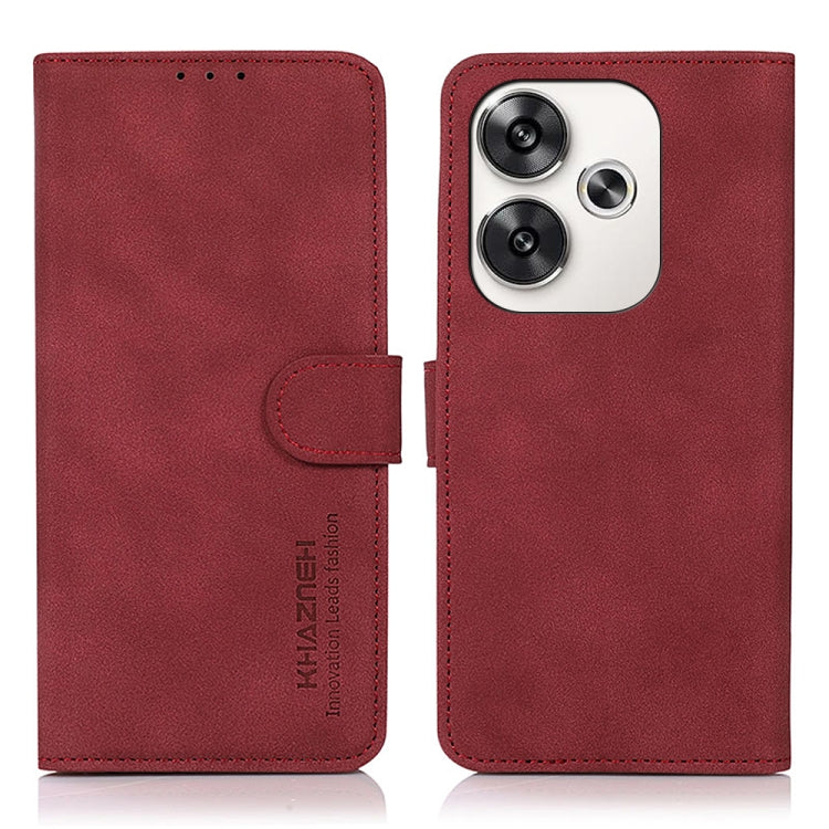 KHAZNEH Matte Texture Leather Phone Case, For Xiaomi Poco F6 / Redmi Turbo 3, For Xiaomi Poco F6 Pro, For Xiaomi Redmi K70 5G / K70 Pro 5G, For Xiaomi Redmi A3, For Xiaomi Redmi Note 13 4G, For Xiaomi Redmi K70E / POCO X6 Pro                           ...