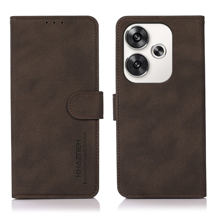 KHAZNEH Matte Texture Leather Phone Case, For Xiaomi Poco F6 / Redmi Turbo 3, For Xiaomi Poco F6 Pro, For Xiaomi Redmi K70 5G / K70 Pro 5G, For Xiaomi Redmi A3, For Xiaomi Redmi Note 13 4G, For Xiaomi Redmi K70E / POCO X6 Pro                           ...