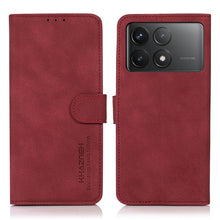 Load image into Gallery viewer, KHAZNEH Matte Texture Leather Phone Case, For Xiaomi Poco F6 / Redmi Turbo 3, For Xiaomi Poco F6 Pro, For Xiaomi Redmi K70 5G / K70 Pro 5G, For Xiaomi Redmi A3, For Xiaomi Redmi Note 13 4G, For Xiaomi Redmi K70E / POCO X6 Pro                           ...