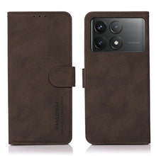 Load image into Gallery viewer, KHAZNEH Matte Texture Leather Phone Case, For Xiaomi Poco F6 / Redmi Turbo 3, For Xiaomi Poco F6 Pro, For Xiaomi Redmi K70 5G / K70 Pro 5G, For Xiaomi Redmi A3, For Xiaomi Redmi Note 13 4G, For Xiaomi Redmi K70E / POCO X6 Pro                           ...