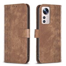 Load image into Gallery viewer, Plaid Embossed Leather Phone Case, For Xiaomi Redmi K60 / K60 Pro, For Xiaomi 13 Pro, For Xiaomi 13, For Xiaomi 12T / 12T Pro, For Xiaomi Redmi Note 11 Pro, For Xiaomi 12 Lite, For Xiaomi Redmi 10 5G / Note 11E, For Xiaomi Redmi 10C                    ...