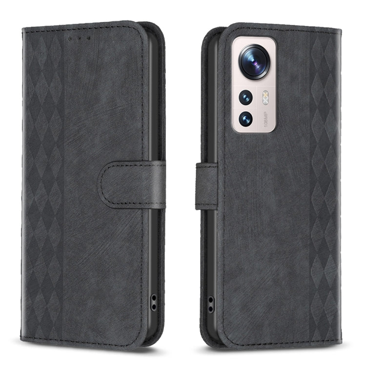 Plaid Embossed Leather Phone Case, For Xiaomi Redmi K60 / K60 Pro, For Xiaomi 13 Pro, For Xiaomi 13, For Xiaomi 12T / 12T Pro, For Xiaomi Redmi Note 11 Pro, For Xiaomi 12 Lite, For Xiaomi Redmi 10 5G / Note 11E, For Xiaomi Redmi 10C                    ...