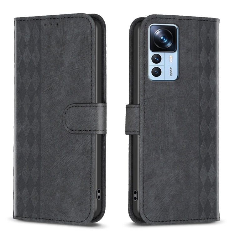 Plaid Embossed Leather Phone Case, For Xiaomi Redmi K60 / K60 Pro, For Xiaomi 13 Pro, For Xiaomi 13, For Xiaomi 12T / 12T Pro, For Xiaomi Redmi Note 11 Pro, For Xiaomi 12 Lite, For Xiaomi Redmi 10 5G / Note 11E, For Xiaomi Redmi 10C                    ...