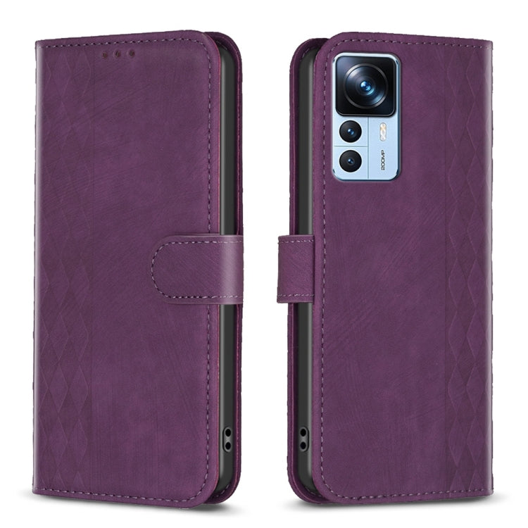 Plaid Embossed Leather Phone Case, For Xiaomi Redmi K60 / K60 Pro, For Xiaomi 13 Pro, For Xiaomi 13, For Xiaomi 12T / 12T Pro, For Xiaomi Redmi Note 11 Pro, For Xiaomi 12 Lite, For Xiaomi Redmi 10 5G / Note 11E, For Xiaomi Redmi 10C                    ...