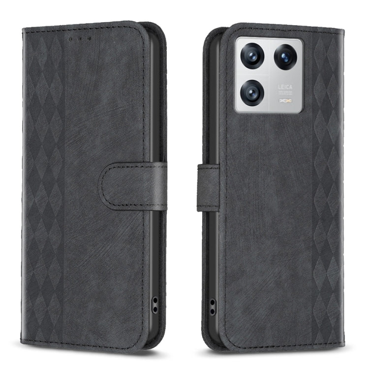 Plaid Embossed Leather Phone Case, For Xiaomi Redmi K60 / K60 Pro, For Xiaomi 13 Pro, For Xiaomi 13, For Xiaomi 12T / 12T Pro, For Xiaomi Redmi Note 11 Pro, For Xiaomi 12 Lite, For Xiaomi Redmi 10 5G / Note 11E, For Xiaomi Redmi 10C                    ...