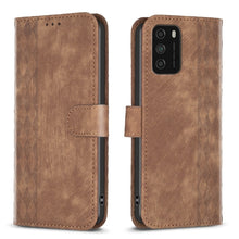 Load image into Gallery viewer, Plaid Embossed Leather Phone Case, For Xiaomi Poco M3 CN Version, For Xiaomi Poco X3 / X3 NFC, For Xiaomi Redmi 9A, For Xiaomi Redmi 9, For Xiaomi Redmi 9C, For Xiaomi Redmi Note 9, For Xiaomi Redmi Note 9 Pro