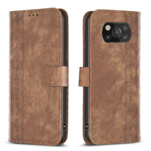 Load image into Gallery viewer, Plaid Embossed Leather Phone Case, For Xiaomi Poco M3 CN Version, For Xiaomi Poco X3 / X3 NFC, For Xiaomi Redmi 9A, For Xiaomi Redmi 9, For Xiaomi Redmi 9C, For Xiaomi Redmi Note 9, For Xiaomi Redmi Note 9 Pro