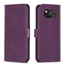 Load image into Gallery viewer, Plaid Embossed Leather Phone Case, For Xiaomi Poco M3 CN Version, For Xiaomi Poco X3 / X3 NFC, For Xiaomi Redmi 9A, For Xiaomi Redmi 9, For Xiaomi Redmi 9C, For Xiaomi Redmi Note 9, For Xiaomi Redmi Note 9 Pro