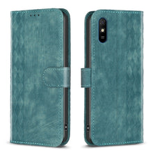 Load image into Gallery viewer, Plaid Embossed Leather Phone Case, For Xiaomi Poco M3 CN Version, For Xiaomi Poco X3 / X3 NFC, For Xiaomi Redmi 9A, For Xiaomi Redmi 9, For Xiaomi Redmi 9C, For Xiaomi Redmi Note 9, For Xiaomi Redmi Note 9 Pro