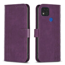 Load image into Gallery viewer, Plaid Embossed Leather Phone Case, For Xiaomi Poco M3 CN Version, For Xiaomi Poco X3 / X3 NFC, For Xiaomi Redmi 9A, For Xiaomi Redmi 9, For Xiaomi Redmi 9C, For Xiaomi Redmi Note 9, For Xiaomi Redmi Note 9 Pro