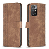 Plaid Embossed Leather Phone Case, For Xiaomi Redmi 10 2022, For Xiaomi 11i / Redmi K40, For Xiaomi 12 Pro, For Xiaomi 12, For Xiaomi 11T / 11T Pro, For Xiaomi 11 Lite, For Xiaomi Redmi 9A, For Xiaomi Redmi 9, For Xiaomi Redmi 9C