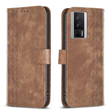 Load image into Gallery viewer, Plaid Embossed Leather Phone Case, For Xiaomi Redmi K60 / K60 Pro, For Xiaomi 13 Pro, For Xiaomi 13, For Xiaomi 12T / 12T Pro, For Xiaomi Redmi Note 11 Pro, For Xiaomi 12 Lite, For Xiaomi Redmi 10 5G / Note 11E, For Xiaomi Redmi 10C                    ...