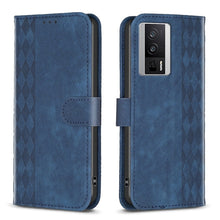 Load image into Gallery viewer, Plaid Embossed Leather Phone Case, For Xiaomi Redmi K60 / K60 Pro, For Xiaomi 13 Pro, For Xiaomi 13, For Xiaomi 12T / 12T Pro, For Xiaomi Redmi Note 11 Pro, For Xiaomi 12 Lite, For Xiaomi Redmi 10 5G / Note 11E, For Xiaomi Redmi 10C                    ...