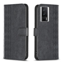 Load image into Gallery viewer, Plaid Embossed Leather Phone Case, For Xiaomi Redmi K60 / K60 Pro, For Xiaomi 13 Pro, For Xiaomi 13, For Xiaomi 12T / 12T Pro, For Xiaomi Redmi Note 11 Pro, For Xiaomi 12 Lite, For Xiaomi Redmi 10 5G / Note 11E, For Xiaomi Redmi 10C                    ...
