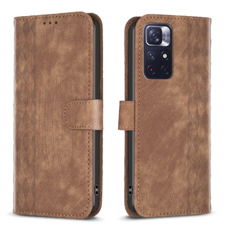 Plaid Embossed Leather Phone Case, For Xiaomi Redmi K60 / K60 Pro, For Xiaomi 13 Pro, For Xiaomi 13, For Xiaomi 12T / 12T Pro, For Xiaomi Redmi Note 11 Pro, For Xiaomi 12 Lite, For Xiaomi Redmi 10 5G / Note 11E, For Xiaomi Redmi 10C                    ...