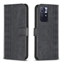 Load image into Gallery viewer, Plaid Embossed Leather Phone Case, For Xiaomi Redmi K60 / K60 Pro, For Xiaomi 13 Pro, For Xiaomi 13, For Xiaomi 12T / 12T Pro, For Xiaomi Redmi Note 11 Pro, For Xiaomi 12 Lite, For Xiaomi Redmi 10 5G / Note 11E, For Xiaomi Redmi 10C                    ...