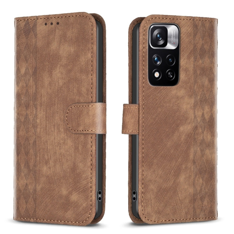 Plaid Embossed Leather Phone Case, For Xiaomi Redmi K60 / K60 Pro, For Xiaomi 13 Pro, For Xiaomi 13, For Xiaomi 12T / 12T Pro, For Xiaomi Redmi Note 11 Pro, For Xiaomi 12 Lite, For Xiaomi Redmi 10 5G / Note 11E, For Xiaomi Redmi 10C                    ...