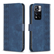 Load image into Gallery viewer, Plaid Embossed Leather Phone Case, For Xiaomi Redmi K60 / K60 Pro, For Xiaomi 13 Pro, For Xiaomi 13, For Xiaomi 12T / 12T Pro, For Xiaomi Redmi Note 11 Pro, For Xiaomi 12 Lite, For Xiaomi Redmi 10 5G / Note 11E, For Xiaomi Redmi 10C                    ...