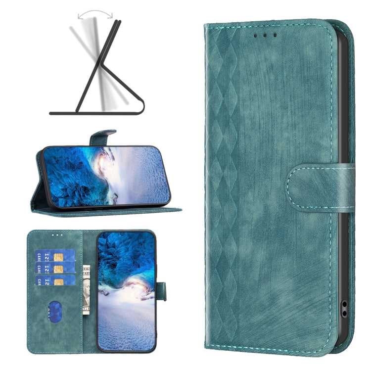 Plaid Embossed Leather Phone Case, For Xiaomi Redmi Note 13 Pro 4G Global, For Xiaomi Poco M6 Pro 4G, For Xiaomi Redmi Note 13 4G Global, For Xiaomi Redmi Note 13, For Xiaomi Redmi 13C, For Xiaomi Redmi Note 13 Pro+ 5G, For Xiaomi Redmi Note 13 Pro 5G ...