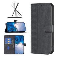 Load image into Gallery viewer, Plaid Embossed Leather Phone Case, For Xiaomi Redmi Note 13 Pro 4G Global, For Xiaomi Poco M6 Pro 4G, For Xiaomi Redmi Note 13 4G Global, For Xiaomi Redmi Note 13, For Xiaomi Redmi 13C, For Xiaomi Redmi Note 13 Pro+ 5G, For Xiaomi Redmi Note 13 Pro 5G ...