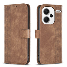 Load image into Gallery viewer, Plaid Embossed Leather Phone Case, For Xiaomi Redmi Note 13 Pro 4G Global, For Xiaomi Poco M6 Pro 4G, For Xiaomi Redmi Note 13 4G Global, For Xiaomi Redmi Note 13, For Xiaomi Redmi 13C, For Xiaomi Redmi Note 13 Pro+ 5G, For Xiaomi Redmi Note 13 Pro 5G ...