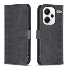 Load image into Gallery viewer, Plaid Embossed Leather Phone Case, For Xiaomi Redmi Note 13 Pro 4G Global, For Xiaomi Poco M6 Pro 4G, For Xiaomi Redmi Note 13 4G Global, For Xiaomi Redmi Note 13, For Xiaomi Redmi 13C, For Xiaomi Redmi Note 13 Pro+ 5G, For Xiaomi Redmi Note 13 Pro 5G ...