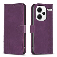 Load image into Gallery viewer, Plaid Embossed Leather Phone Case, For Xiaomi Redmi Note 13 Pro 4G Global, For Xiaomi Poco M6 Pro 4G, For Xiaomi Redmi Note 13 4G Global, For Xiaomi Redmi Note 13, For Xiaomi Redmi 13C, For Xiaomi Redmi Note 13 Pro+ 5G, For Xiaomi Redmi Note 13 Pro 5G ...