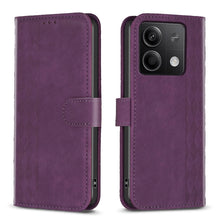 Load image into Gallery viewer, Plaid Embossed Leather Phone Case, For Xiaomi Redmi Note 13 Pro 4G Global, For Xiaomi Poco M6 Pro 4G, For Xiaomi Redmi Note 13 4G Global, For Xiaomi Redmi Note 13, For Xiaomi Redmi 13C, For Xiaomi Redmi Note 13 Pro+ 5G, For Xiaomi Redmi Note 13 Pro 5G ...
