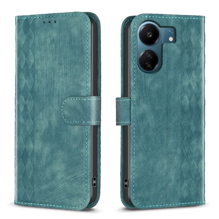 Plaid Embossed Leather Phone Case, For Xiaomi Redmi Note 13 Pro 4G Global, For Xiaomi Poco M6 Pro 4G, For Xiaomi Redmi Note 13 4G Global, For Xiaomi Redmi Note 13, For Xiaomi Redmi 13C, For Xiaomi Redmi Note 13 Pro+ 5G, For Xiaomi Redmi Note 13 Pro 5G ...