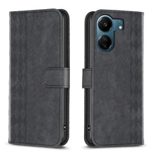 Load image into Gallery viewer, Plaid Embossed Leather Phone Case, For Xiaomi Redmi Note 13 Pro 4G Global, For Xiaomi Poco M6 Pro 4G, For Xiaomi Redmi Note 13 4G Global, For Xiaomi Redmi Note 13, For Xiaomi Redmi 13C, For Xiaomi Redmi Note 13 Pro+ 5G, For Xiaomi Redmi Note 13 Pro 5G ...