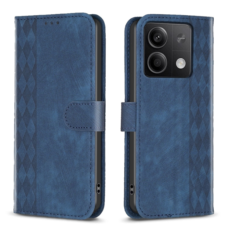 Plaid Embossed Leather Phone Case, For Xiaomi Redmi Note 13 Pro 4G Global, For Xiaomi Poco M6 Pro 4G, For Xiaomi Redmi Note 13 4G Global, For Xiaomi Redmi Note 13, For Xiaomi Redmi 13C, For Xiaomi Redmi Note 13 Pro+ 5G, For Xiaomi Redmi Note 13 Pro 5G ...