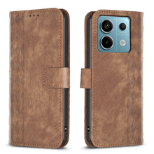 Load image into Gallery viewer, Plaid Embossed Leather Phone Case, For Xiaomi Redmi Note 13 Pro 4G Global, For Xiaomi Poco M6 Pro 4G, For Xiaomi Redmi Note 13 4G Global, For Xiaomi Redmi Note 13, For Xiaomi Redmi 13C, For Xiaomi Redmi Note 13 Pro+ 5G, For Xiaomi Redmi Note 13 Pro 5G ...