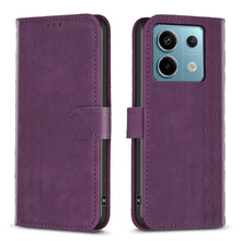 Load image into Gallery viewer, Plaid Embossed Leather Phone Case, For Xiaomi Redmi Note 13 Pro 4G Global, For Xiaomi Poco M6 Pro 4G, For Xiaomi Redmi Note 13 4G Global, For Xiaomi Redmi Note 13, For Xiaomi Redmi 13C, For Xiaomi Redmi Note 13 Pro+ 5G, For Xiaomi Redmi Note 13 Pro 5G ...