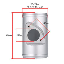Load image into Gallery viewer, XH-UN608 Car Modified Engine Air Flow Meter Flange Intake Sensor for Mazda Atenza / Axela, 63mm, 70mm