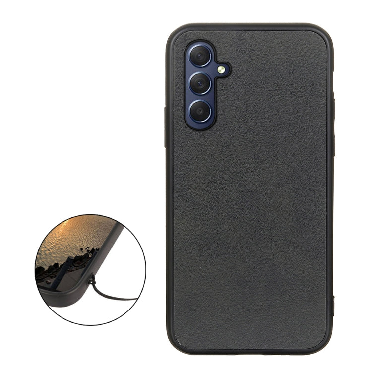 Two-color Calf Texture Shockproof Phone Case