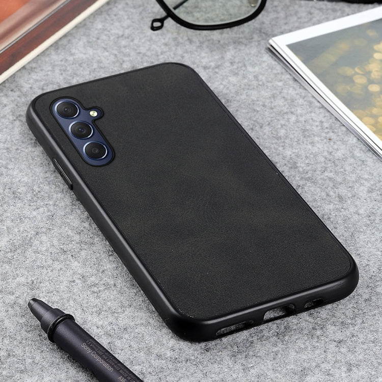 Two-color Calf Texture Shockproof Phone Case