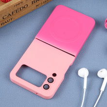 Load image into Gallery viewer, Liquid TPU Silicone Gradient MagSafe Phone Case, For Samsung Galaxy Z Flip3 5G, For Samsung Galaxy Z Flip5, For Samsung Galaxy Z Flip4