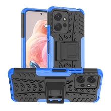 Load image into Gallery viewer, Tire Texture TPU + PC Phone Case with Holder, For Xiaomi Redmi A3 4G, For Xiaomi Redmi Note 13 4G, For Xiaomi Poco C65, For Xiaomi Redmi Note 13 5G Global, For Xiaomi Redmi 13C 4G, For Xiaomi Redmi Note 13 Pro+ 5G, For Xiaomi Redmi Note 13 Pro 5G Globa...