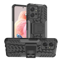 Load image into Gallery viewer, Tire Texture TPU + PC Phone Case with Holder, For Xiaomi Redmi A3 4G, For Xiaomi Redmi Note 13 4G, For Xiaomi Poco C65, For Xiaomi Redmi Note 13 5G Global, For Xiaomi Redmi 13C 4G, For Xiaomi Redmi Note 13 Pro+ 5G, For Xiaomi Redmi Note 13 Pro 5G Globa...