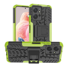 Load image into Gallery viewer, Tire Texture TPU + PC Phone Case with Holder, For Xiaomi Redmi A3 4G, For Xiaomi Redmi Note 13 4G, For Xiaomi Poco C65, For Xiaomi Redmi Note 13 5G Global, For Xiaomi Redmi 13C 4G, For Xiaomi Redmi Note 13 Pro+ 5G, For Xiaomi Redmi Note 13 Pro 5G Globa...