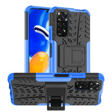 Load image into Gallery viewer, Tire Texture TPU + PC Phone Case with Holder, For Xiaomi Redmi A3 4G, For Xiaomi Redmi Note 13 4G, For Xiaomi Poco C65, For Xiaomi Redmi Note 13 5G Global, For Xiaomi Redmi 13C 4G, For Xiaomi Redmi Note 13 Pro+ 5G, For Xiaomi Redmi Note 13 Pro 5G Globa...