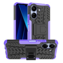 Load image into Gallery viewer, Tire Texture TPU + PC Phone Case with Holder, For Xiaomi Redmi A3 4G, For Xiaomi Redmi Note 13 4G, For Xiaomi Poco C65, For Xiaomi Redmi Note 13 5G Global, For Xiaomi Redmi 13C 4G, For Xiaomi Redmi Note 13 Pro+ 5G, For Xiaomi Redmi Note 13 Pro 5G Globa...
