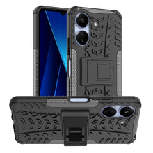 Load image into Gallery viewer, Tire Texture TPU + PC Phone Case with Holder, For Xiaomi Redmi A3 4G, For Xiaomi Redmi Note 13 4G, For Xiaomi Poco C65, For Xiaomi Redmi Note 13 5G Global, For Xiaomi Redmi 13C 4G, For Xiaomi Redmi Note 13 Pro+ 5G, For Xiaomi Redmi Note 13 Pro 5G Globa...