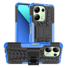Load image into Gallery viewer, Tire Texture TPU + PC Phone Case with Holder, For Xiaomi Redmi A3 4G, For Xiaomi Redmi Note 13 4G, For Xiaomi Poco C65, For Xiaomi Redmi Note 13 5G Global, For Xiaomi Redmi 13C 4G, For Xiaomi Redmi Note 13 Pro+ 5G, For Xiaomi Redmi Note 13 Pro 5G Globa...