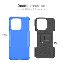 Load image into Gallery viewer, Tire Texture TPU + PC Phone Case with Holder, For Xiaomi Redmi Note 13 4G, For Xiaomi Redmi Note 13 5G Global, For Xiaomi Redmi Note 13 Pro+ 5G, For Xiaomi Redmi Note 13 Pro 5G Global, For Xiaomi Redmi Note 12S / 11S / 11                               ...