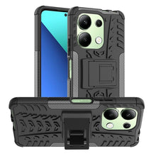 Load image into Gallery viewer, Tire Texture TPU + PC Phone Case with Holder, For Xiaomi Redmi A3 4G, For Xiaomi Redmi Note 13 4G, For Xiaomi Poco C65, For Xiaomi Redmi Note 13 5G Global, For Xiaomi Redmi 13C 4G, For Xiaomi Redmi Note 13 Pro+ 5G, For Xiaomi Redmi Note 13 Pro 5G Globa...