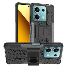 Load image into Gallery viewer, Tire Texture TPU + PC Phone Case with Holder, For Xiaomi Redmi A3 4G, For Xiaomi Redmi Note 13 4G, For Xiaomi Poco C65, For Xiaomi Redmi Note 13 5G Global, For Xiaomi Redmi 13C 4G, For Xiaomi Redmi Note 13 Pro+ 5G, For Xiaomi Redmi Note 13 Pro 5G Globa...