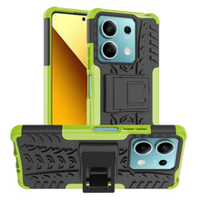 Load image into Gallery viewer, Tire Texture TPU + PC Phone Case with Holder, For Xiaomi Redmi A3 4G, For Xiaomi Redmi Note 13 4G, For Xiaomi Poco C65, For Xiaomi Redmi Note 13 5G Global, For Xiaomi Redmi 13C 4G, For Xiaomi Redmi Note 13 Pro+ 5G, For Xiaomi Redmi Note 13 Pro 5G Globa...