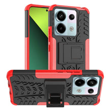 Load image into Gallery viewer, Tire Texture TPU + PC Phone Case with Holder, For Xiaomi Redmi A3 4G, For Xiaomi Redmi Note 13 4G, For Xiaomi Poco C65, For Xiaomi Redmi Note 13 5G Global, For Xiaomi Redmi 13C 4G, For Xiaomi Redmi Note 13 Pro+ 5G, For Xiaomi Redmi Note 13 Pro 5G Globa...